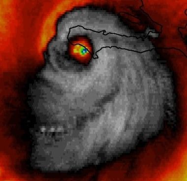 20161007＿01ハリケーン＿マシュー＿リサイズ380x368 - ハリケーン「マシュー」ハイチ上陸！進路はアメリカへ。衛星画像が怖すぎる！！